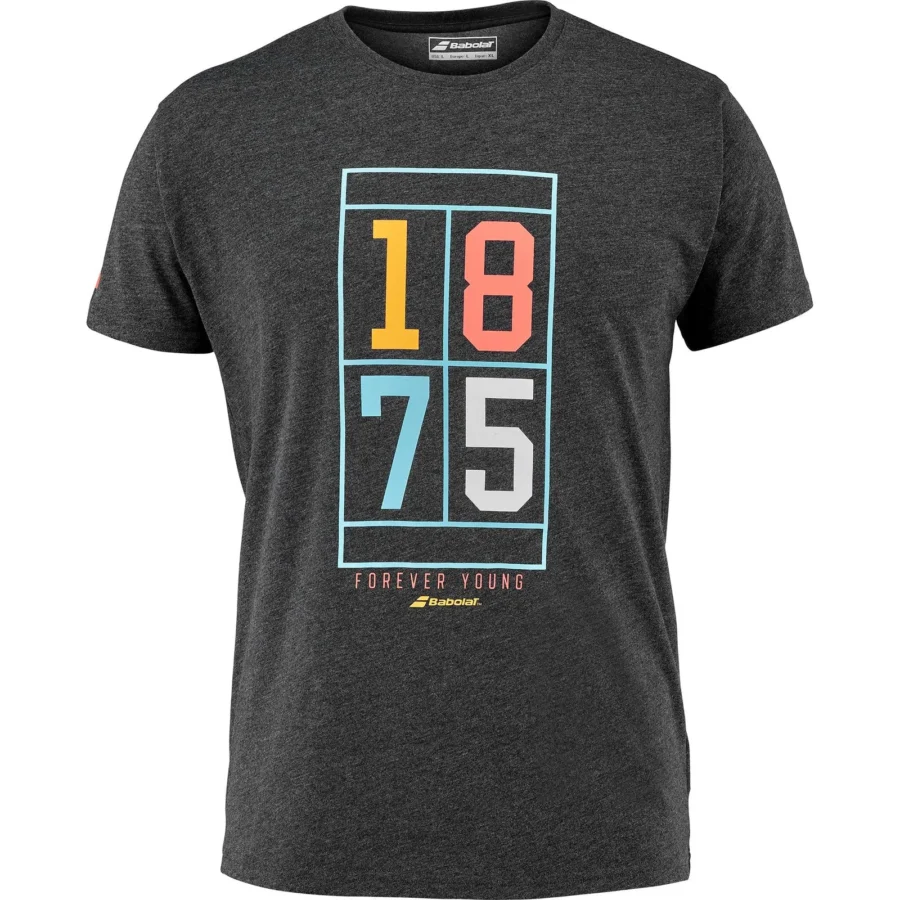 Tee-shirt Babolat Exercise Vintage Tee Homme – Noir