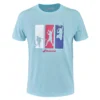 Tee-shirt Babolat Padel Cotton Tee Homme coupe régulière – Bleu angel