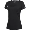Tee-shirt Babolat Play Cap Sleeve Femme coupe classique – Noir