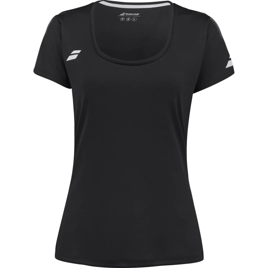 Tee-shirt Babolat Play Cap Sleeve Femme – Noir