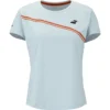 Tee-shirt Babolat Play Cap Sleeve Fille Bleu ciel