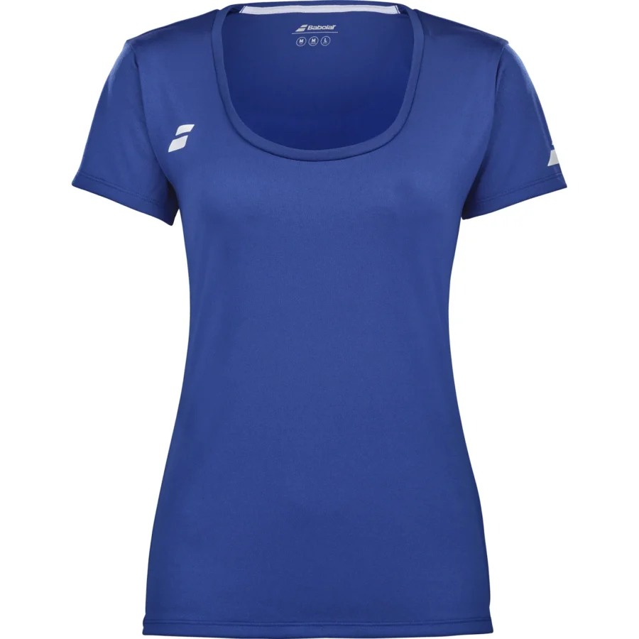 Tee-shirt Babolat Play Cap Sleeve Fille – Bleu foncé