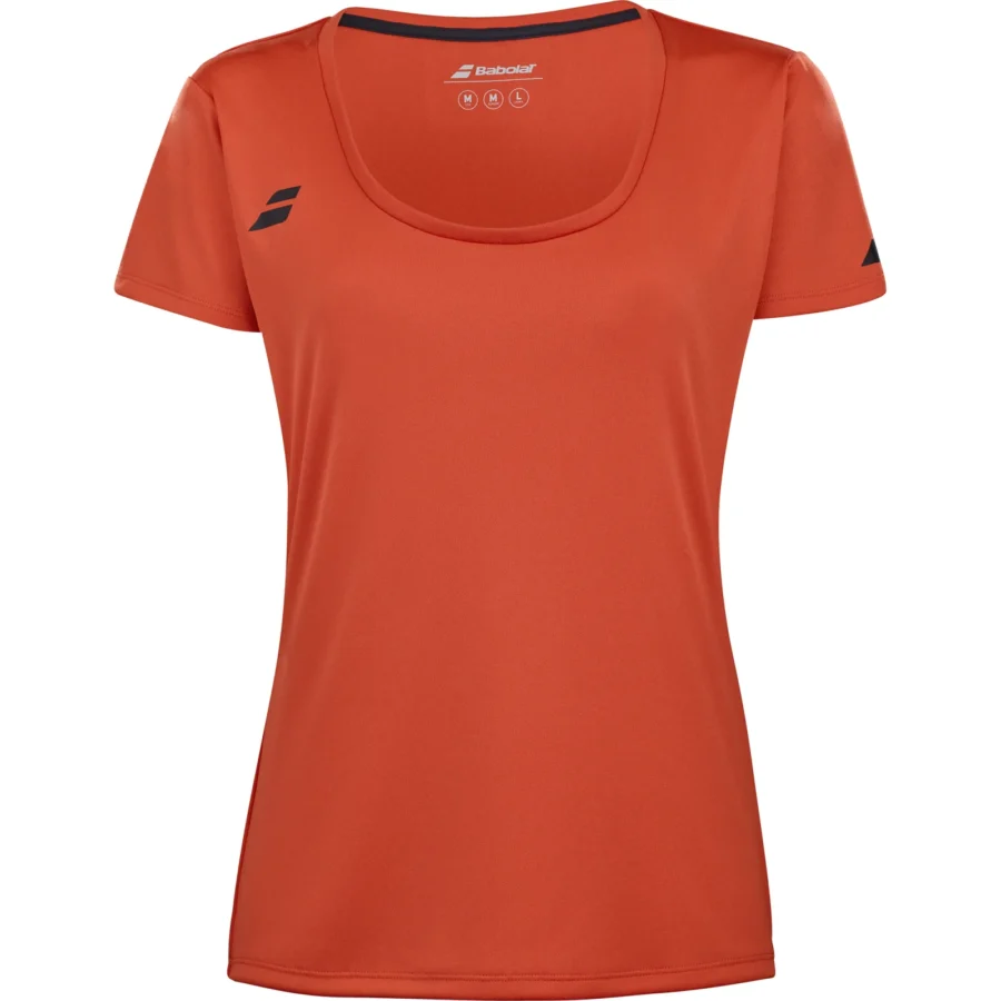 Tee-shirt Babolat Play Cap Sleeve Fille – Rouge