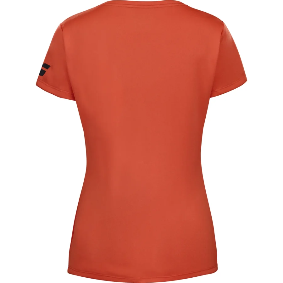 Tee-shirt Babolat Play Cap Sleeve Fille – Rouge