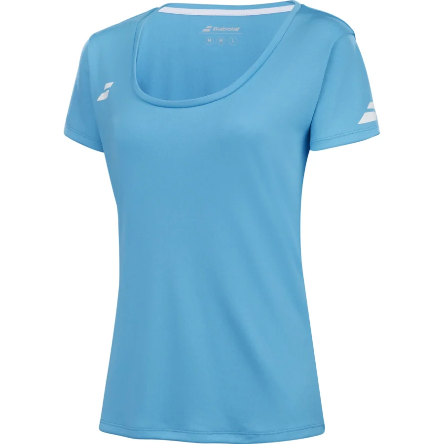 Tee-shirt Babolat Play Cap Sleeve Junior – Bleu clair