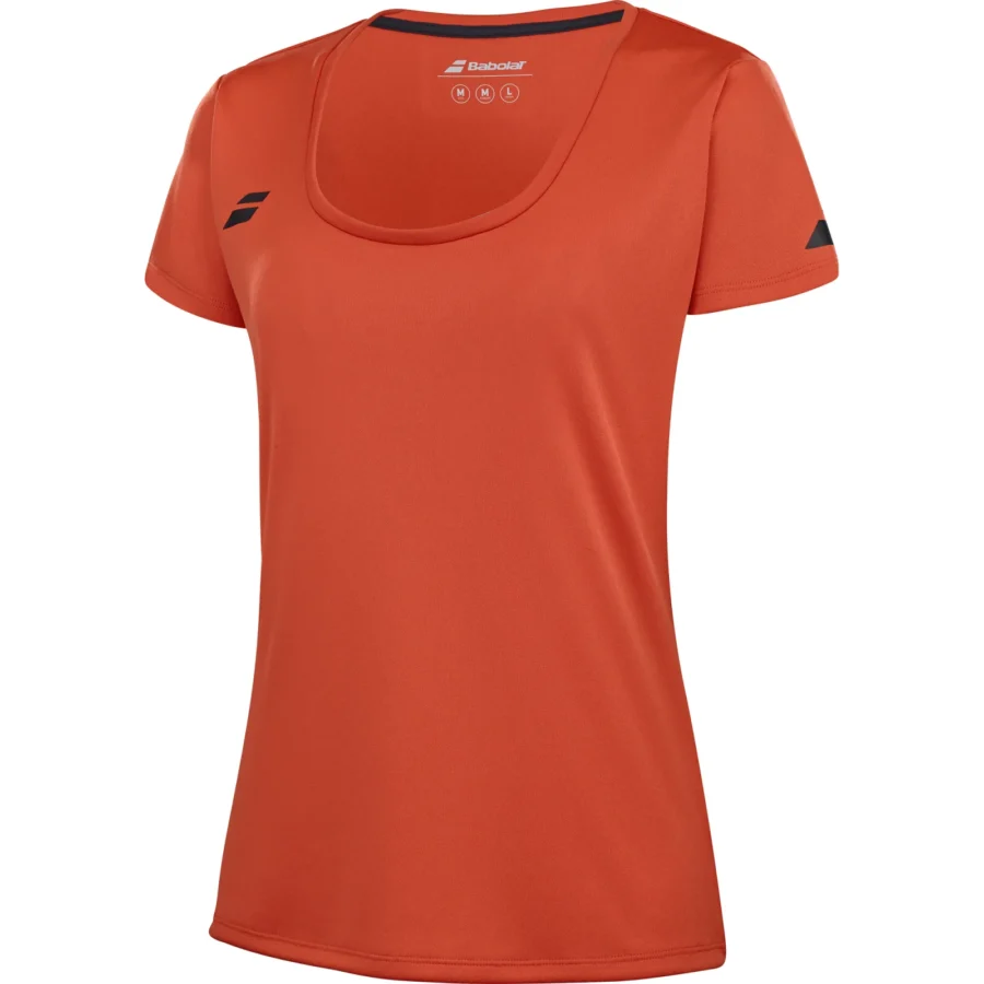 Tee-shirt Babolat Play Cap Sleeve Junior – Rouge