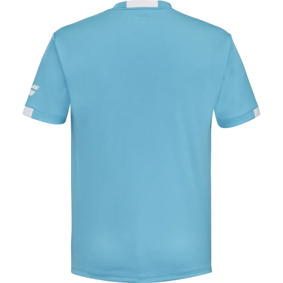 Tee-shirt Babolat Play Crew Neck Garçon – Bleu clair