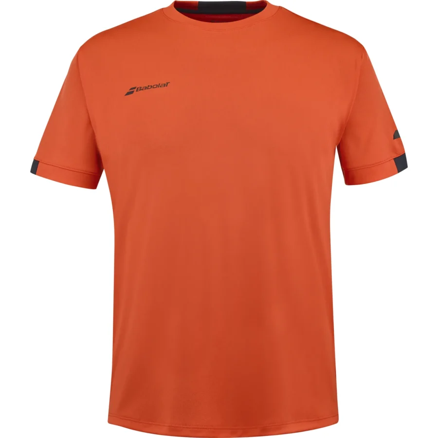 Tee-shirt Babolat Play Crew Neck Garçon – Rouge
