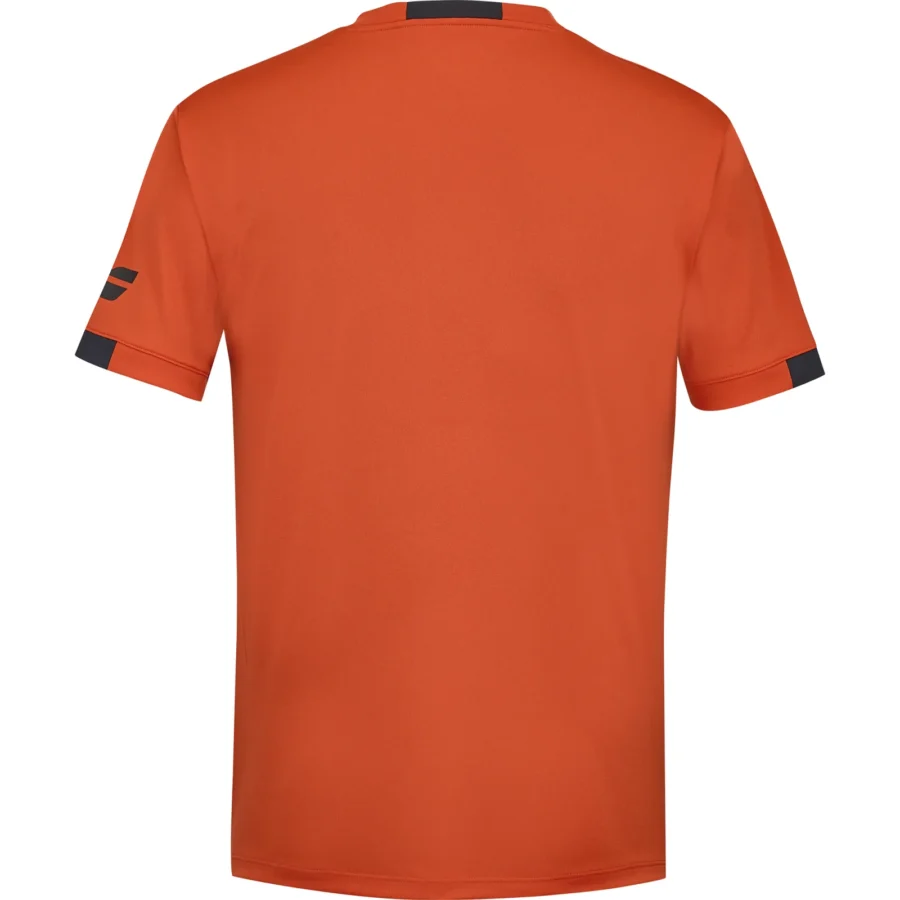 Tee-shirt Babolat Play Crew Neck Garçon – Rouge