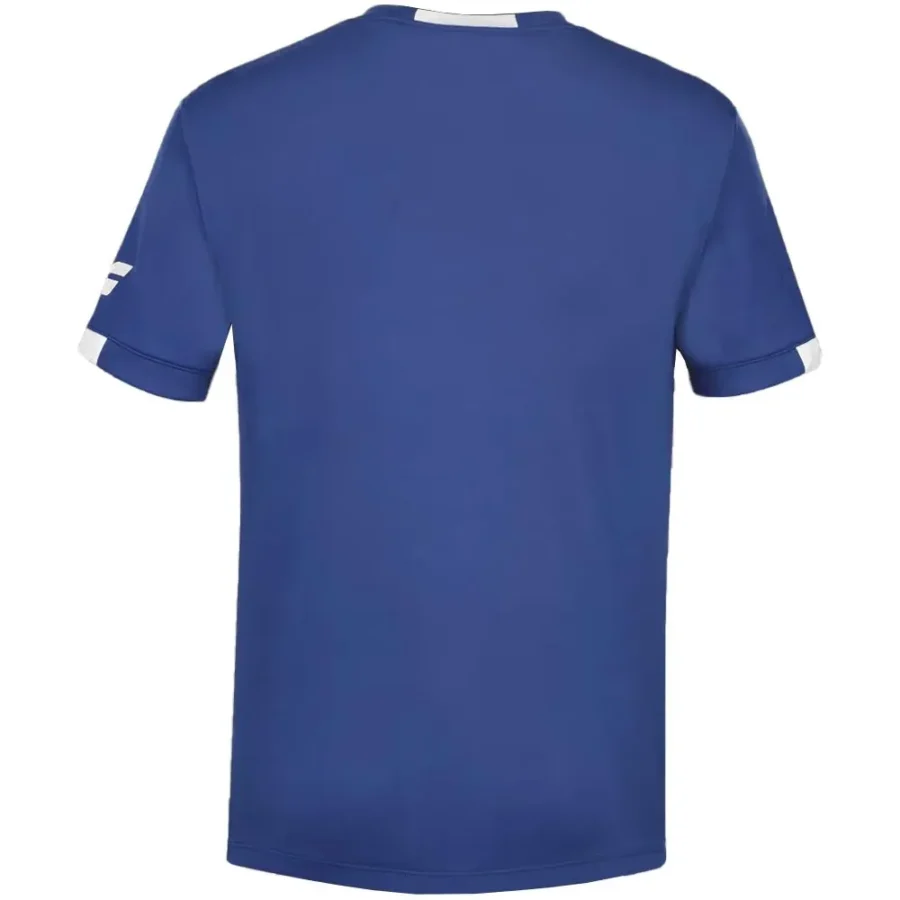 Tee-shirt Babolat Play Crew Neck Junior – Bleu foncé