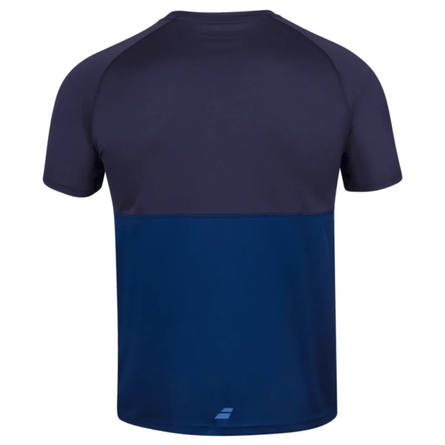 Tee-shirt Babolat Play Crew Neck Tee Homme – Bleu foncé