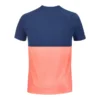 Tee-shirt Babolat Play Crew Neck Tee Homme Orange et bleu foncé