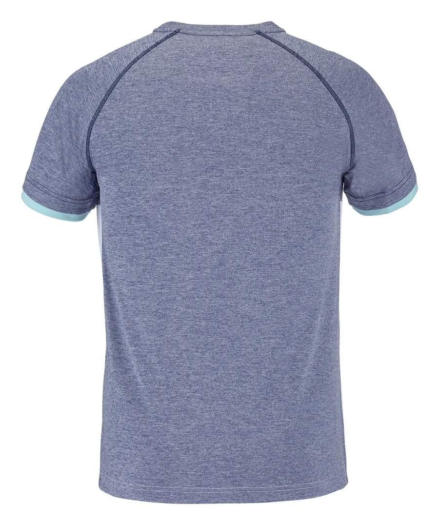 Tee-shirt Babolat Play Crew Tee Homme Blanc Gris