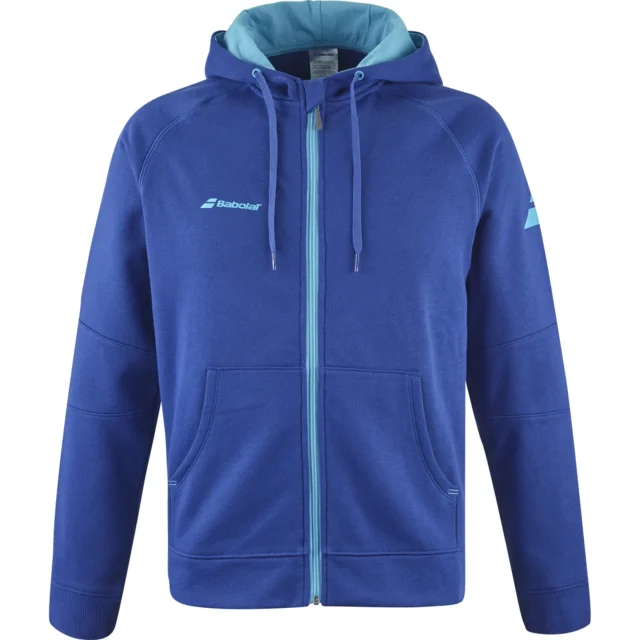 Veste à capuche Babolat Exercise Hood Jacket Homme Bleu