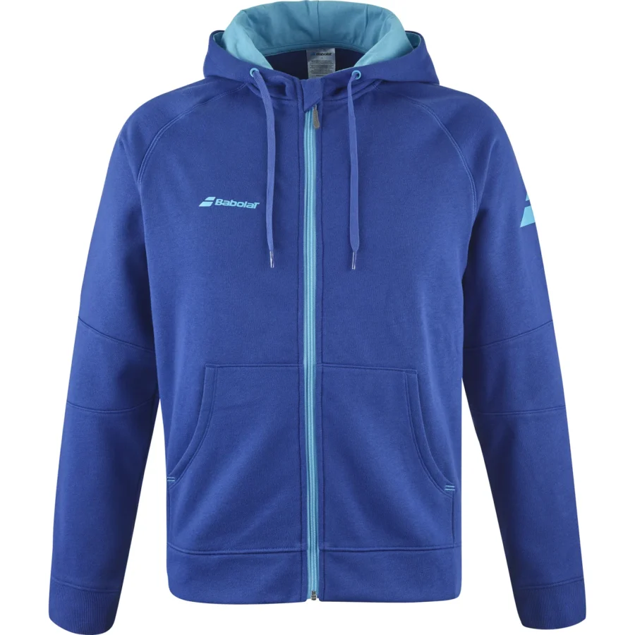 Veste à capuche Babolat Exercise Hood Jacket Homme Bleu