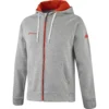 Veste à capuche Babolat Exercise Homme Gris