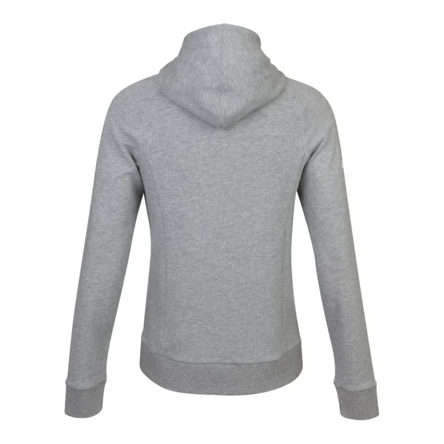 Veste à capuche Babolat Exercise Hood Jacket Femme – Gris chiné