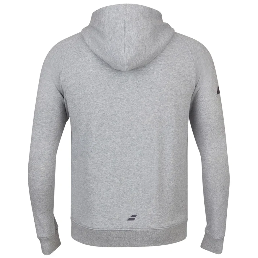 Veste à capuche Babolat Exercise Hood Jacket Homme – Gris chiné