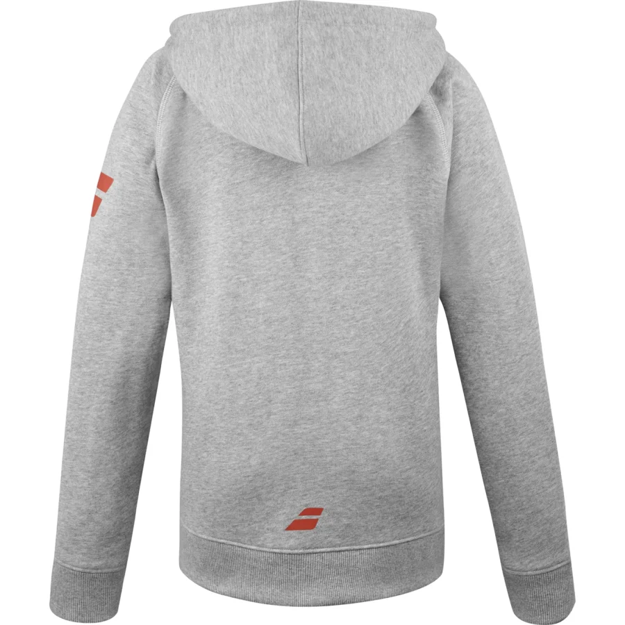 Veste à capuche Babolat Exercise Junior Gris