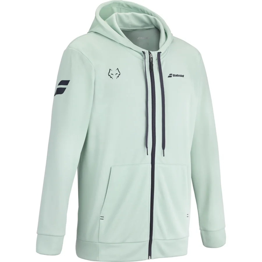 Veste à capuche Babolat Hood Jacket Juan Lebrón Homme Vert d'eau